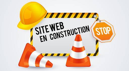 site en construction