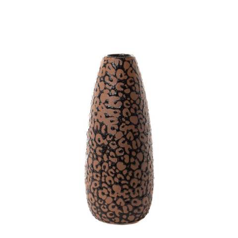 Vase Sahara noir et marron 
