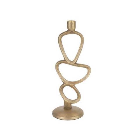 Bougeoir Lula rond or