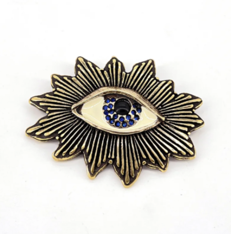 Broche oeil sacr gold