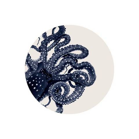 Dessous de verre Pouple bleu